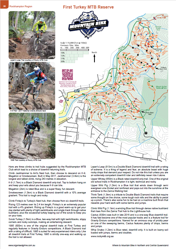 Where to Mountain Bike in Northern and Central Queensland Second Edition, First Turkey MTB Reserve Where to Mountain Bike in Northern and Central Queensland Second Edition, First Turkey MTB Reserve
